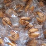 Lot de 100 Fortune cookies avec packaging personnalisé 